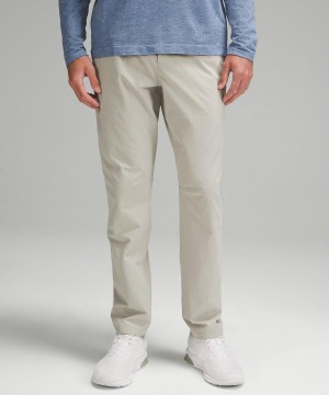 Beige Men Lululemon Zeroed In Slim-Fit Pants | AU_LuLu11876