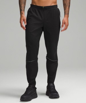 Black Men Lululemon Fast and Free Cold Weather Running 28" Joggers | AU_LuLu11250