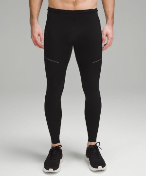 Black Men Lululemon Fast and Free Tight 28" Pants | AU_LuLu30154