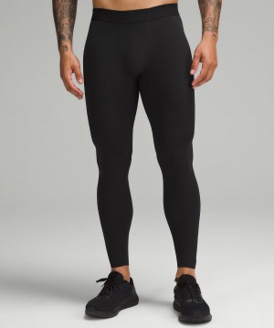 Black Men Lululemon License to Train Tight 27" Pants | AU_LuLu69002