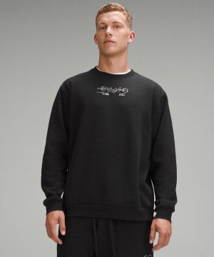 Black Men Lululemon Steady State Crew Hoodies & Sweatshirts | AU_LuLu35371