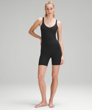 Black Women Lululemon Align™ 6" Bodysuit | AU_LuLu15931