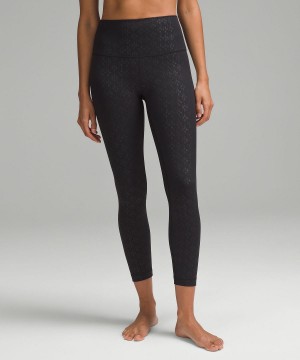 Black Women Lululemon Align™ High-Rise25" Pants | AU_LuLu36900