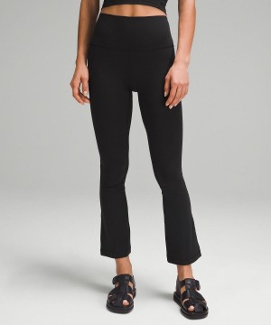 Black Women Lululemon Align™ High-Rise Mini-Flare Pant Leggings | AU_LuLu71039