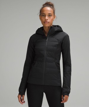 Black Women Lululemon Down For It All Hooded Coats & Jackets | AU_LuLu74251