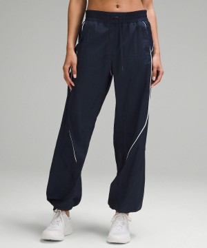 Black Women Lululemon License to Train Mid-Rise Lightweight Joggers | AU_LuLu67072