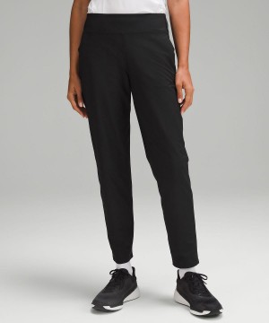 Black Women Lululemon Warpstreme Multi-Pocket Mid-Rise Golf28" Pants | AU_LuLu43259