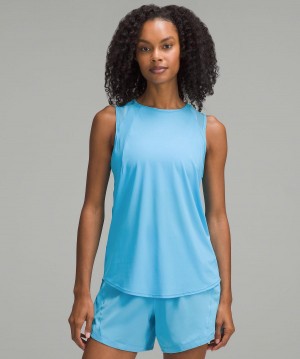 Blue Light Women Lululemon Sculpt Shirts | AU_LuLu22660