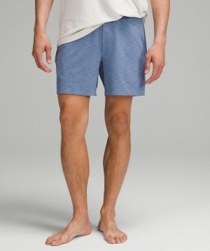 Blue Men Lululemon Balancer 6" Shorts | AU_LuLu96469