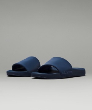 Blue Men Lululemon Restfeel Slide Shoes | AU_LuLu52993