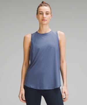 Blue Women Lululemon Sculpt Shirts | AU_LuLu55421