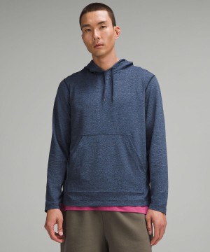 Blue / Navy Men Lululemon Soft Jersey Hoodies & Sweatshirts | AU_LuLu84000