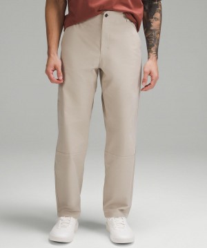 Brown Men Lululemon Utilitech Carpenter Trousers | AU_LuLu55014