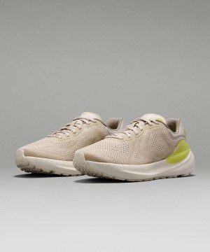 Brown / Beige / Light Green Men Lululemon Beyondfeel Running Shoes | AU_LuLu55776