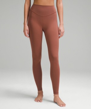 Copper Women Lululemon Wunder Under SmoothCover High-Rise Tight 28" Leggings | AU_LuLu20103