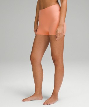 Coral Women Lululemon Wundermost Ultra-Soft Nulu Super-High-Rise Shortie2" Underwear | AU_LuLu72411