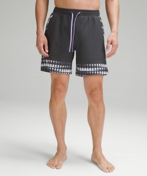 Deep Grey Men Lululemon Pool 7" Shorts | AU_LuLu82663