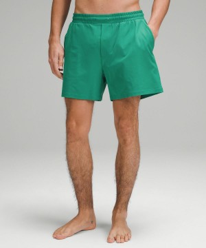 Green Men Lululemon Pool 5" Shorts | AU_LuLu23992