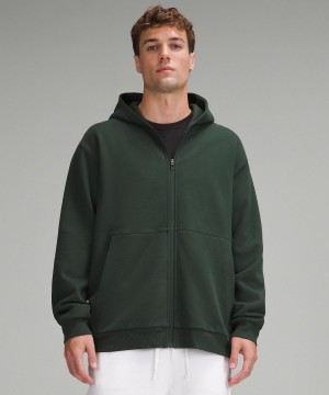 Green Men Lululemon Steady State Full-Zip Hoodies & Sweatshirts | AU_LuLu90727