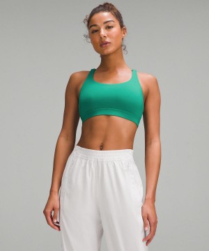 Green Women Lululemon Energy Sports Bra | AU_LuLu84244