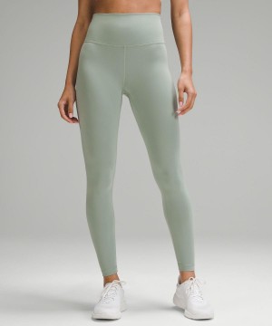 Green Women Lululemon Wunder Train High-Rise Tight 28" Leggings | AU_LuLu13438