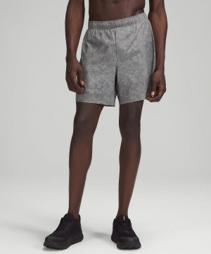 Grey Men Lululemon Surge Lined 6" Shorts | AU_LuLu43722