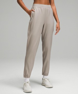 Grey Women Lululemon Adapted State High-Rise Fleece Pants | AU_LuLu69050