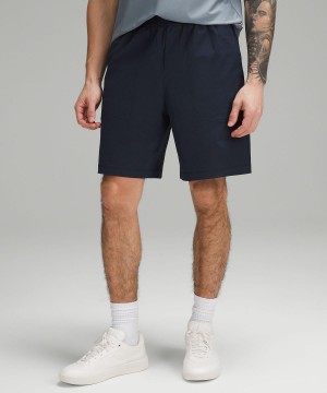 Navy Men Lululemon Bowline 8" Shorts | AU_LuLu65436