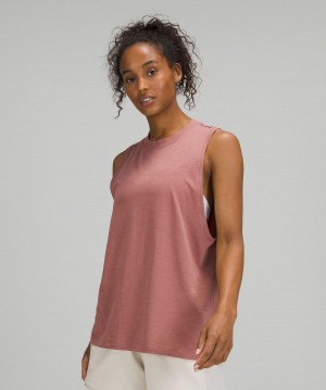 Pink Women Lululemon All Yours Tank Top | AU_LuLu31249