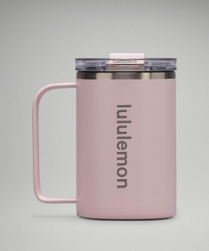 Pink Women Lululemon Insulated Mug 12oz Water Bottles | AU_LuLu50130