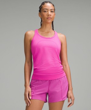 Pink Women Lululemon Swiftly Tech Racerback 2.0 Tank Top | AU_LuLu53934