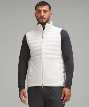 White Men Lululemon Down for It All Vest Coats & Jackets | AU_LuLu78728