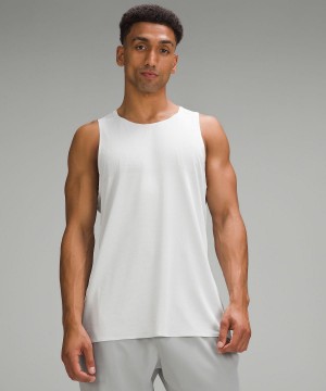 White Men Lululemon Fast and Free Singlet Tank Top | AU_LuLu99852