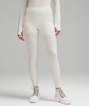 White Women Lululemon High-Rise Base Layer Tight 28" Leggings | AU_LuLu28303