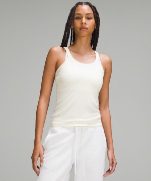 White Women Lululemon Hold Tight Thin Strap Racerback Shirts | AU_LuLu47065