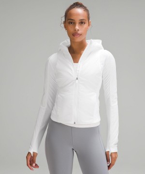 White Women Lululemon Push Your Pace Coats & Jackets | AU_LuLu28759