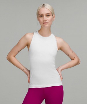 White Women Lululemon Swiftly Tech High-Neck 2.0 Tank Top | AU_LuLu38883