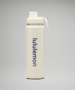 Yellow Men Lululemon Back to Life Sport Bottle 24oz Water Bottles | AU_LuLu64849