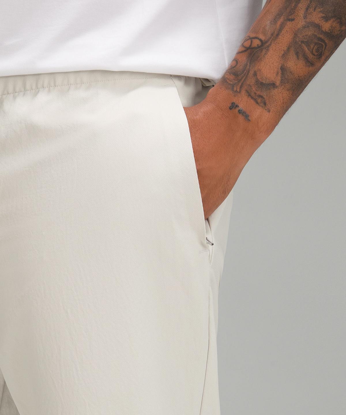 Beige White Men Lululemon New Venture Trousers | AU_LuLu91680