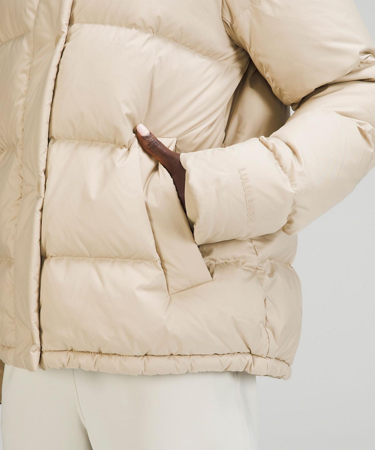 Beige Women Lululemon Wunder Puff Coats & Jackets | AU_LuLu60303