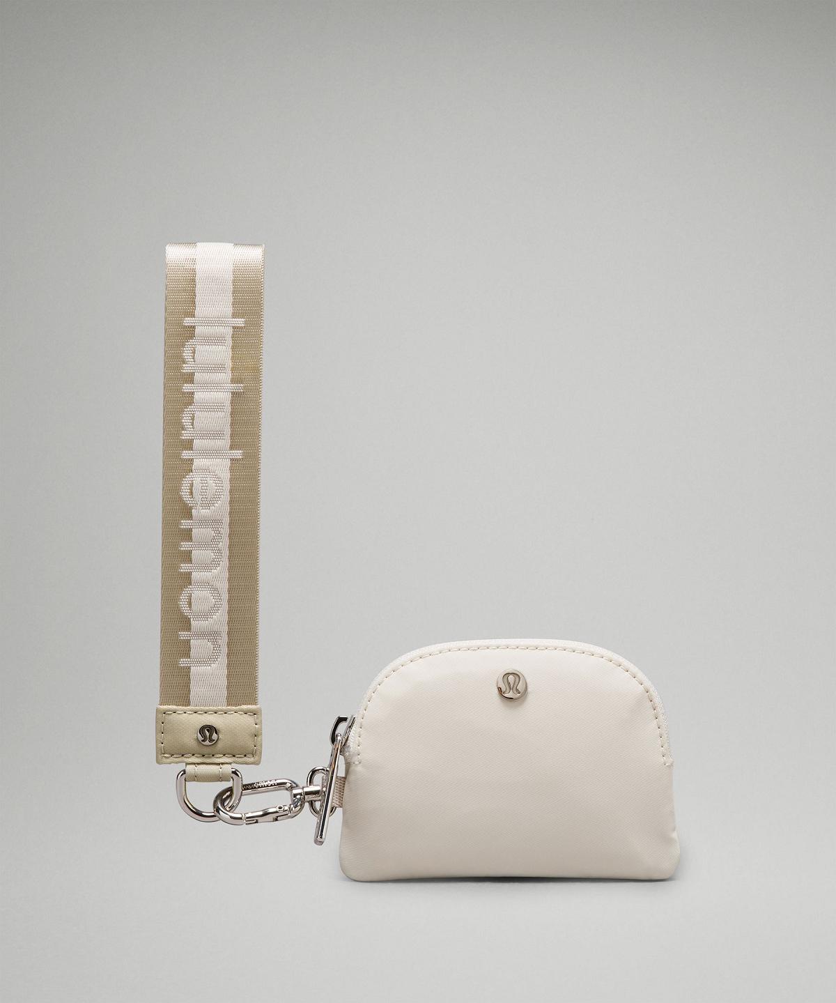 Beige / White Bag Lululemon Dual Pouch Wristlet Wallets & Pouches | AU_LuLu16739