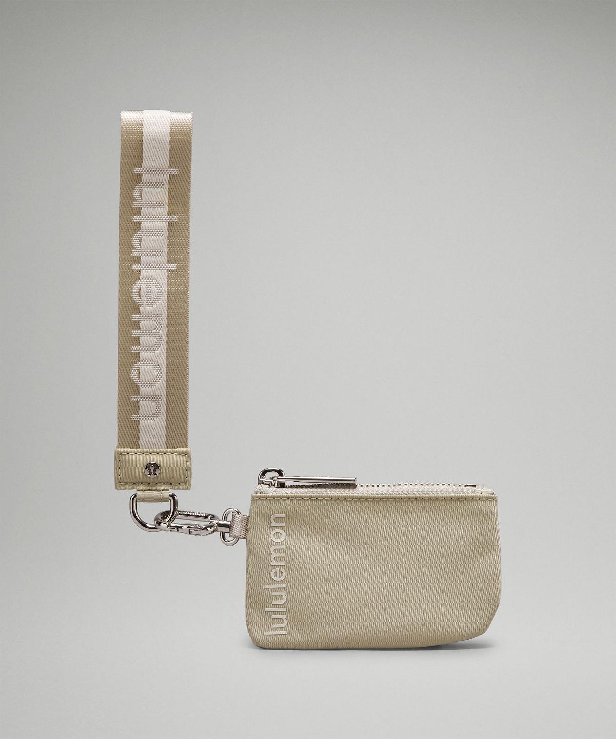 Beige / White Bag Lululemon Dual Pouch Wristlet Wallets & Pouches | AU_LuLu16739