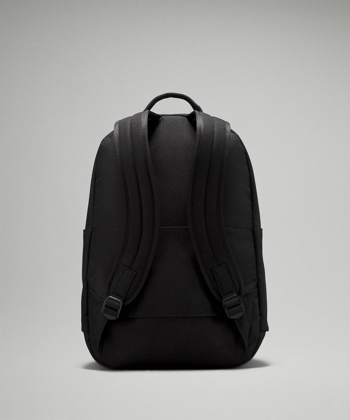 Black Bag Lululemon Command the Day 25L Backpacks | AU_LuLu44451