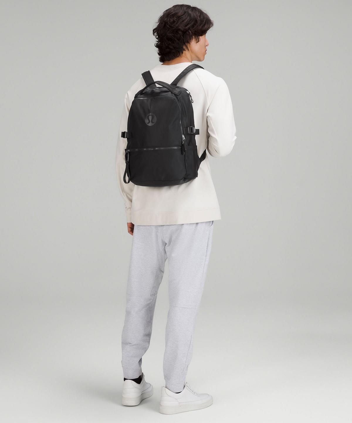 Black Bag Lululemon New Crew 22L Backpacks | AU_LuLu85552