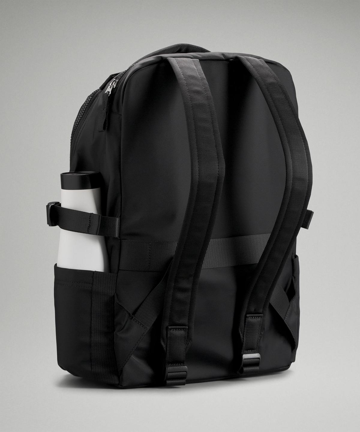 Black Bag Lululemon New Crew 22L Backpacks | AU_LuLu85552