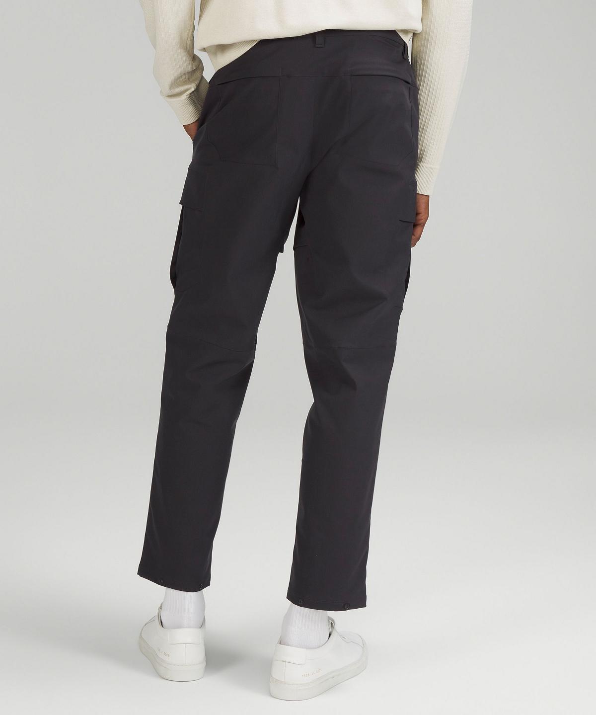 Black Grey Men Lululemon Utilitarian Cargo Pants | AU_LuLu12258