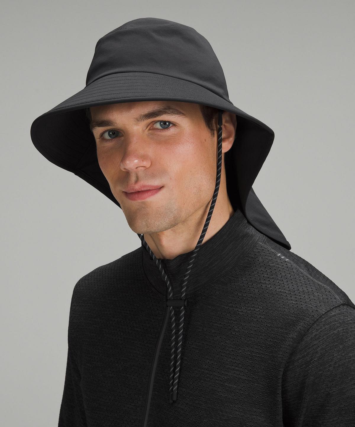 Black Men Lululemon All Sport Wide-Brim Hats | AU_LuLu15680