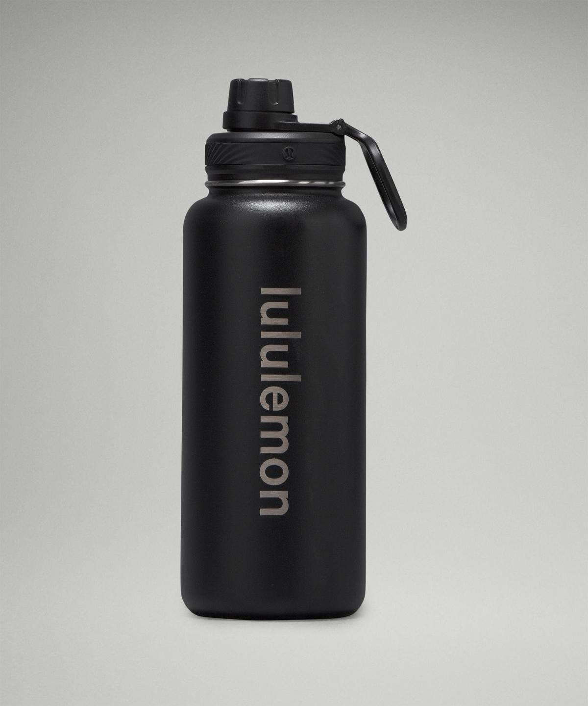 Black Men Lululemon Back to Life Sport Bottle 32oz Water Bottles | AU_LuLu62142