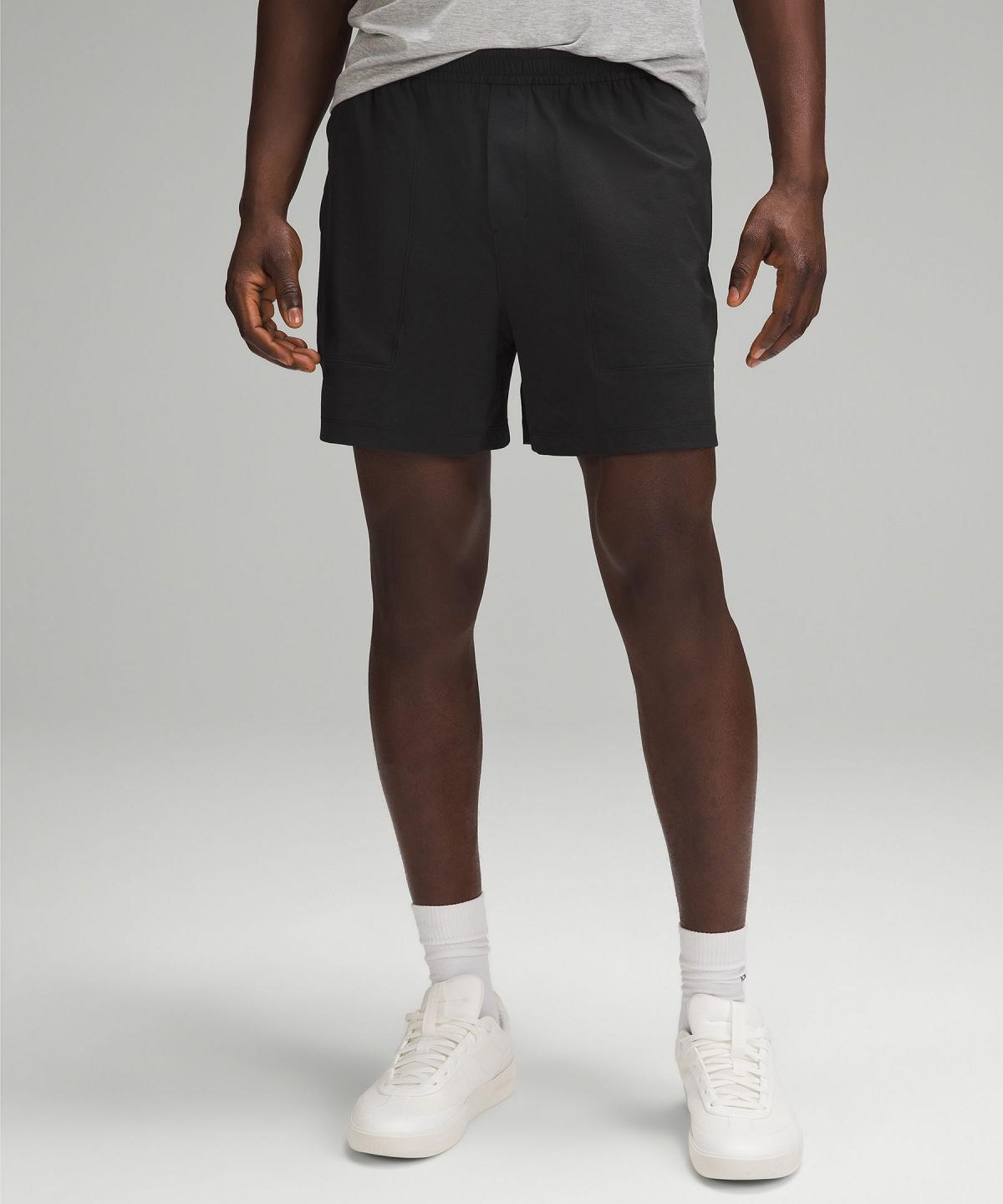 Black Men Lululemon Bowline 5" Shorts | AU_LuLu13108