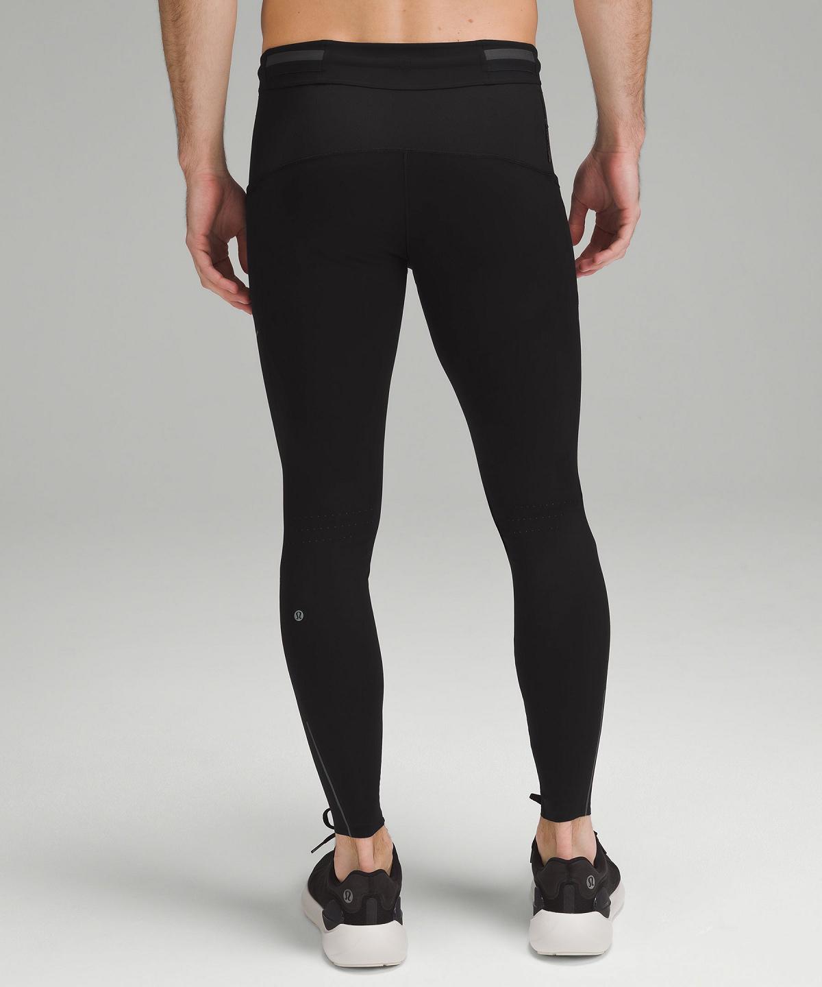 Black Men Lululemon Fast and Free Tight 28" Pants | AU_LuLu30154